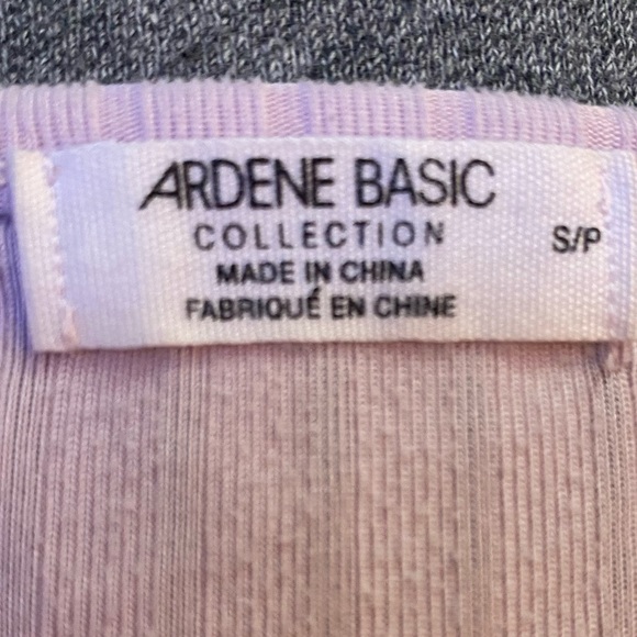 purple spaghetti strap crop top - Picture 2 of 2